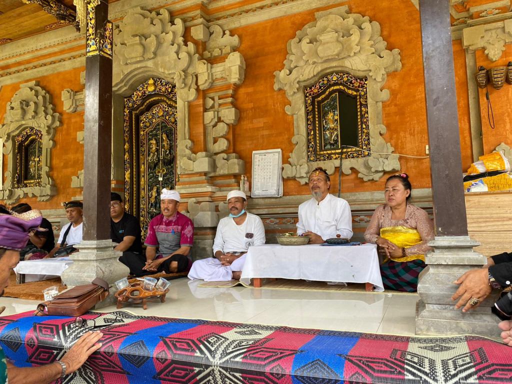 Rapat Pertanggungjawaban Pelaksanaan Upacara Rsi Yadnya Apodgala Dwijati Ida Pandita Mpu Widia Parama Santika Munggah Sulinggih